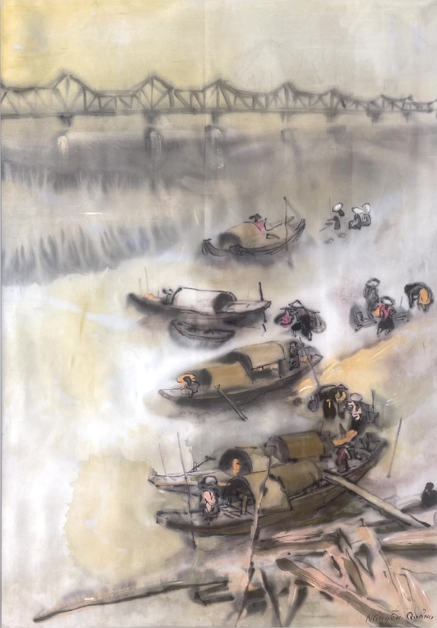 Xóm Chài Ven Sông